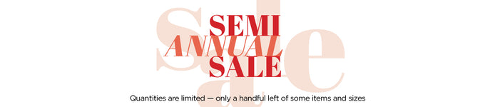 semiannual sale