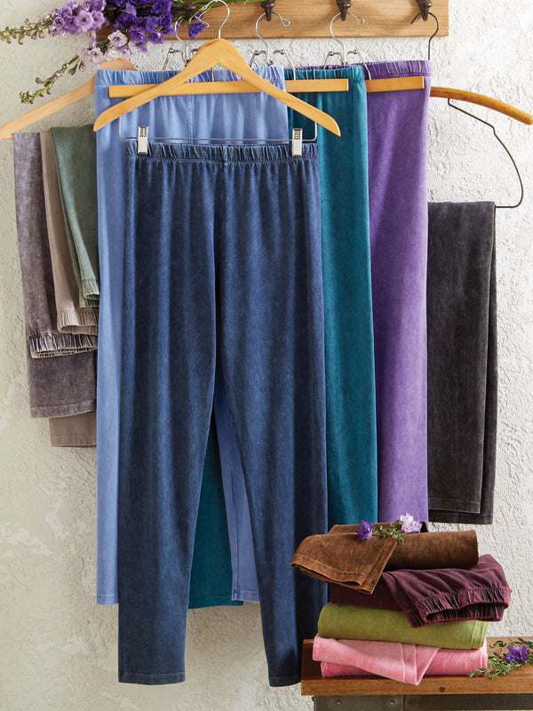 Day to Night Legging Pants - Mineral Washed