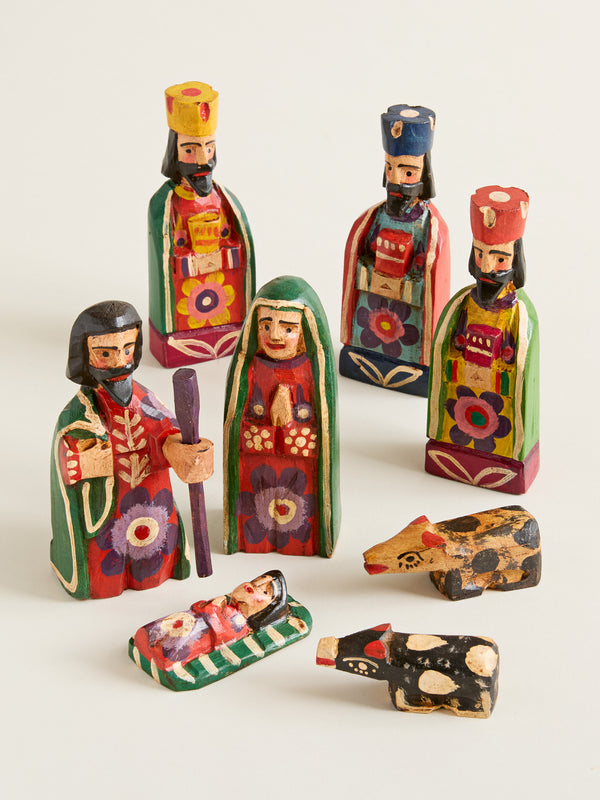 Guatemalan Folk Art Nativity