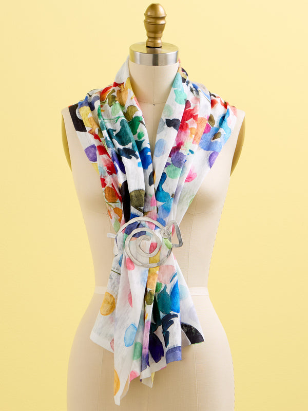 Bright Idea Scarf Pin