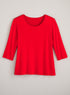 Nice Touch 3/4-sleeve Top