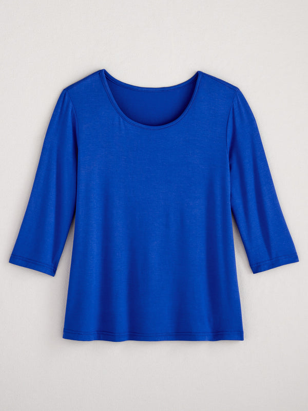Nice Touch 3/4-sleeve Top