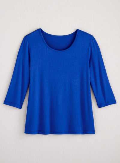 Nice Touch 3/4-sleeve Top