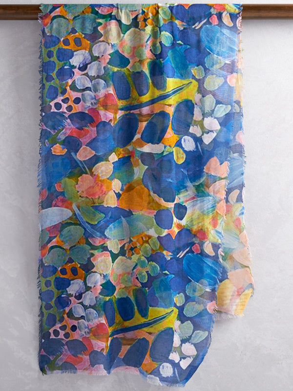 Blue Oasis Scarf