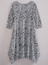 Classic Cotton Tulip Dress - Bebop Print FINAL SALE (No Returns)