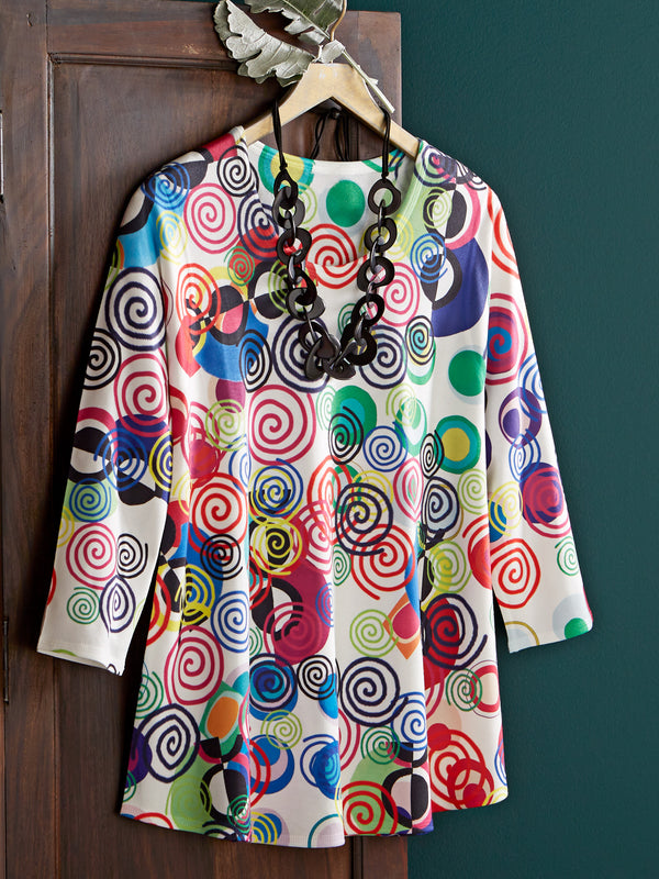 Spellbound Swirls Top