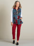 Patchwork Lace Reversible Vest FINAL SALE (No Returns)