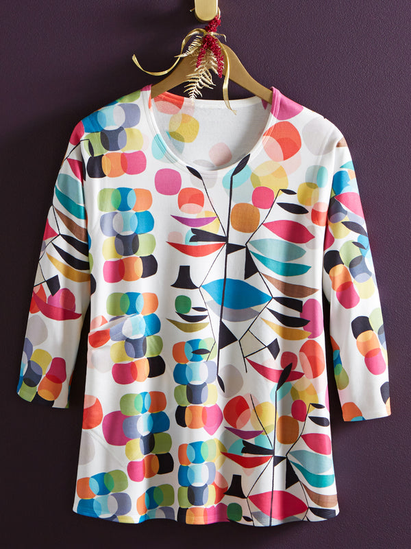 Bright Lights Pocket Top