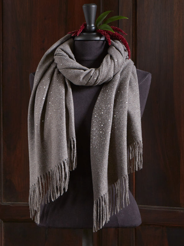 Starry Sky Rhinestone Shawl