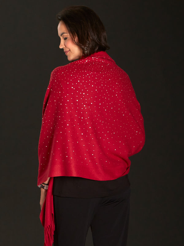 Starry Sky Rhinestone Shawl
