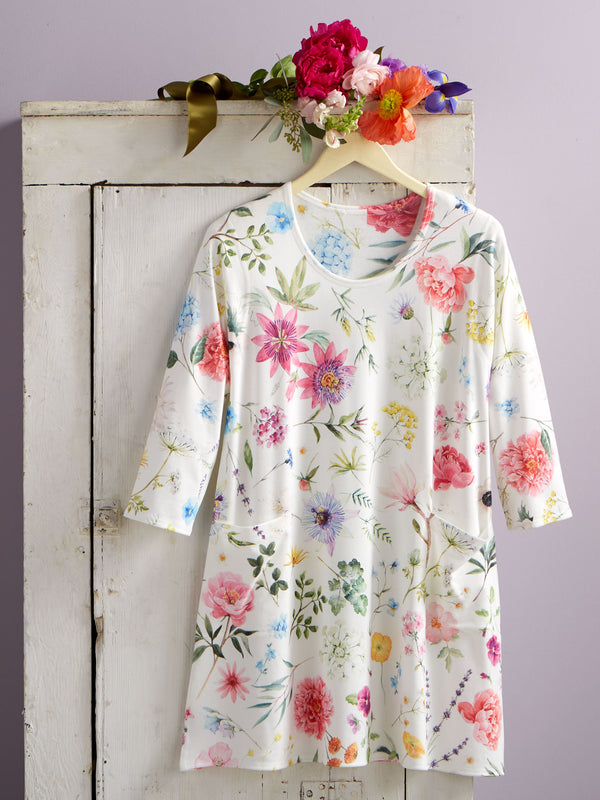 Wildflower Meadow Knit Dress FINAL SALE (No Returns)