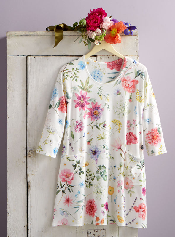 Wildflower Meadow Knit Dress FINAL SALE (No Returns)