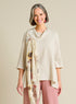Linen-Blend Airflow Tunic