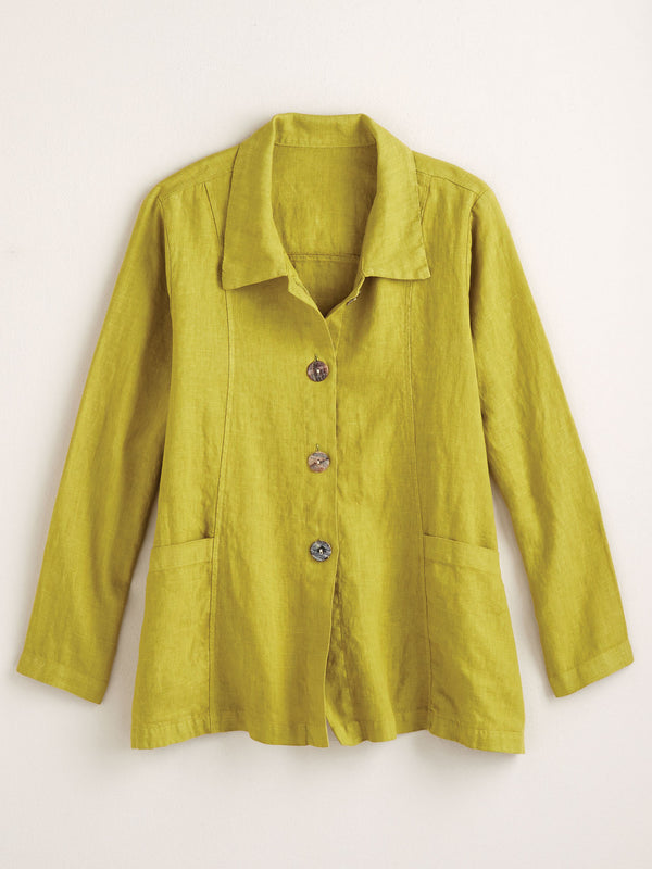 Essential US Linen Shirt Jacket