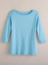 Cotton Comforts Boatneck Top FINAL SALE (No Returns)