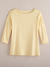 Cotton Comforts Boatneck Top FINAL SALE (No Returns)