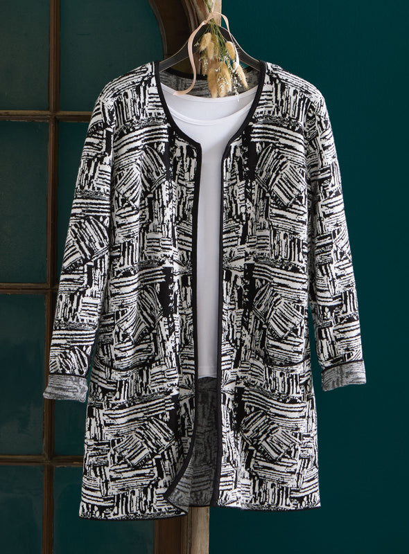 Parthenon Long Cardigan FINAL SALE (No Returns)