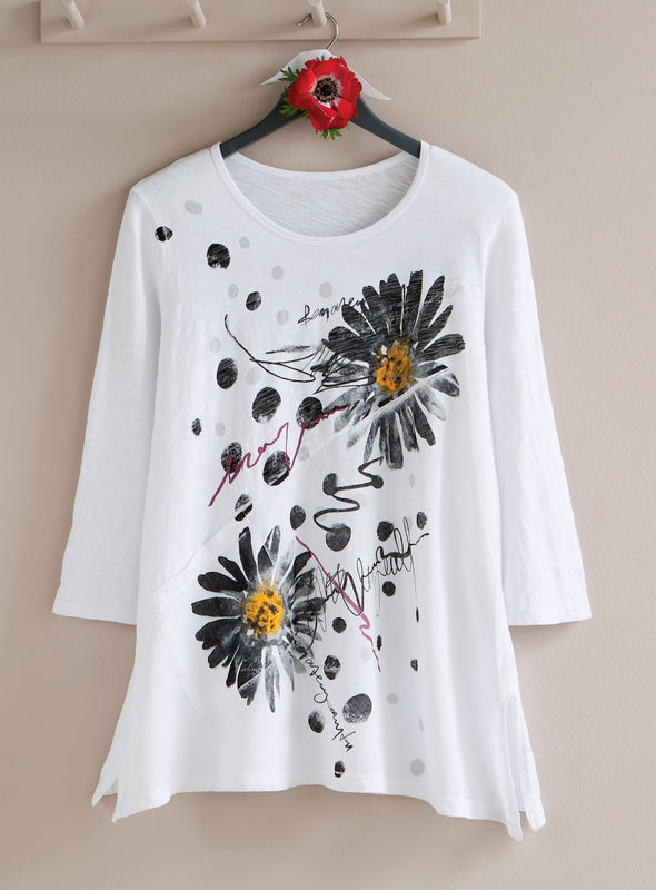 Ink and Bloom Tunic