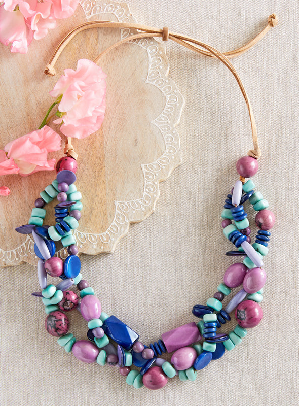 Candy Twist Tagua Necklace