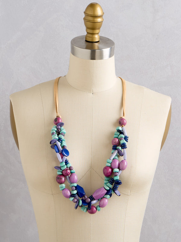 Candy Twist Tagua Necklace