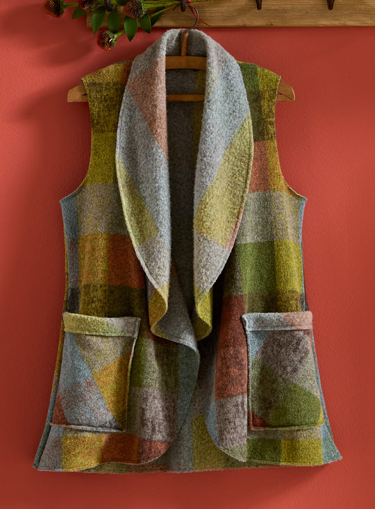 Campfire Plaid Vest