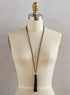 Moroccan Silk Tassel Necklace