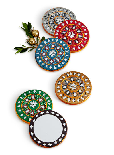 Festival of Lights Pocket Mirrors - Set of 6