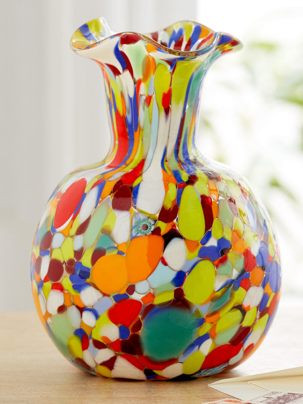 Petite Murano Millefiori Vase