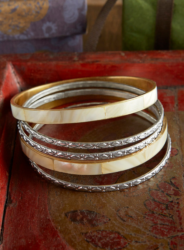 Changing Seas Bangles - Set of 5