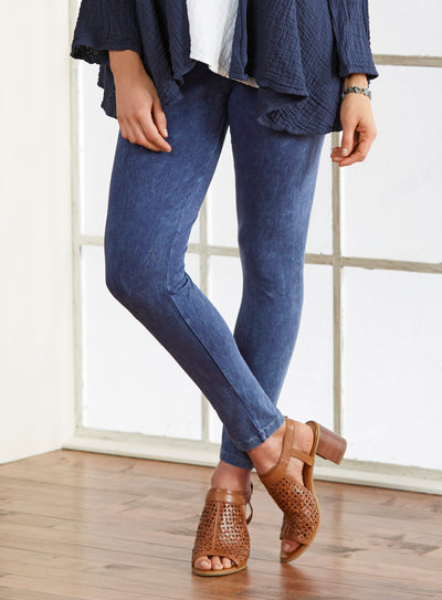 Day to Night Legging Pants - Mineral Washed