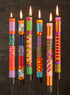 Spark of Color Hand-painted Candles