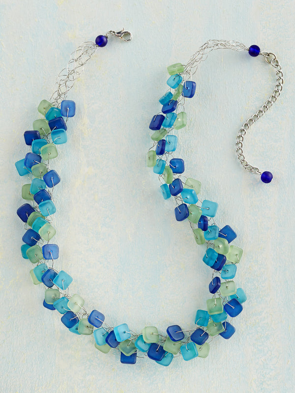 Seaborne Memories Glass Necklace