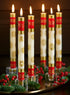 Festive Sun Hand-painted Candles FINAL SALE (No Returns)