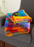 Rainbow Fleece Throw