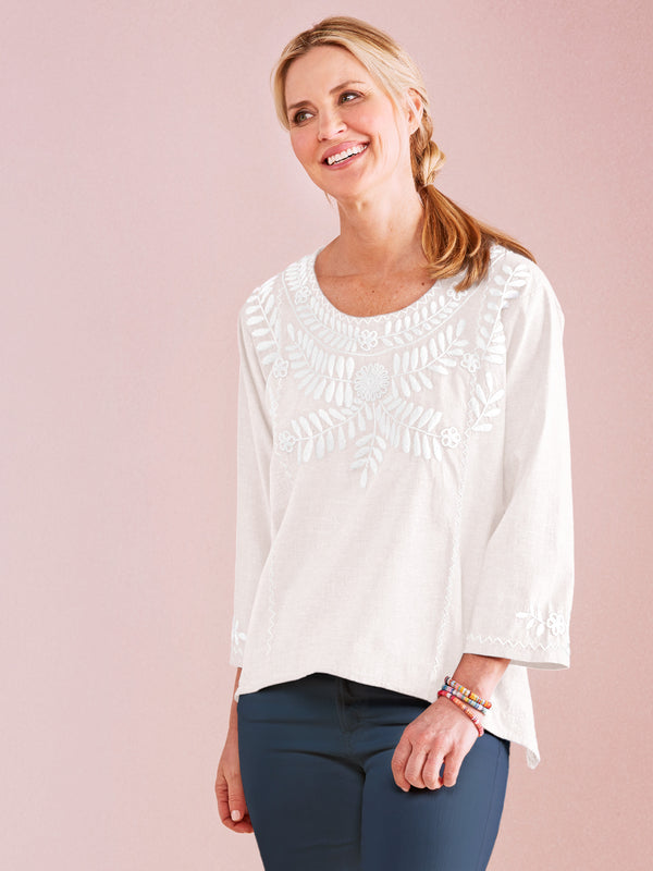 Blue Skies Chambray Tunic FINAL SALE (No Returns)