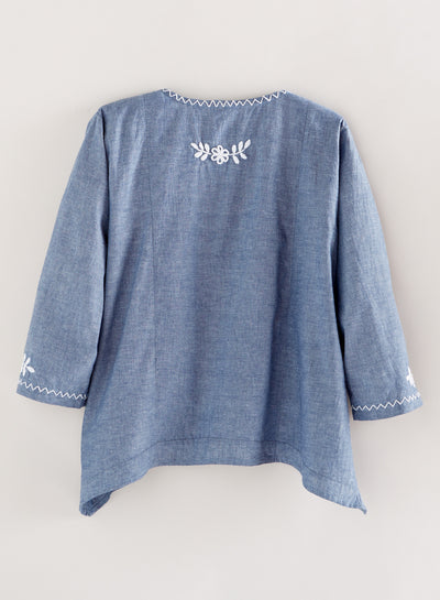 Blue Skies Chambray Tunic FINAL SALE (No Returns)