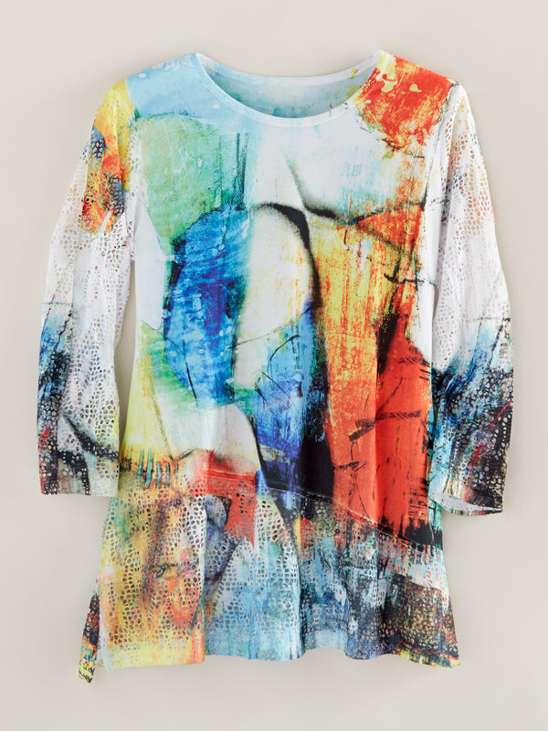 Paintbox Mesh Tunic