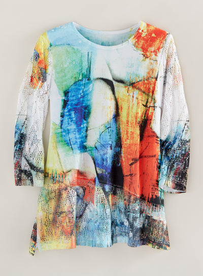 Paintbox Mesh Tunic