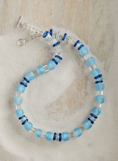 Cape Coast Upcycled Glass Necklace