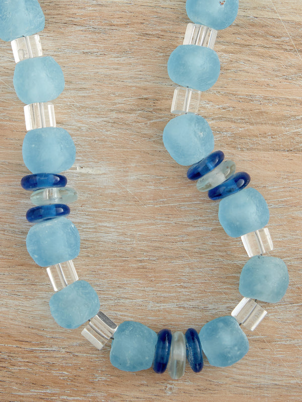 Cape Coast Upcycled Glass Necklace