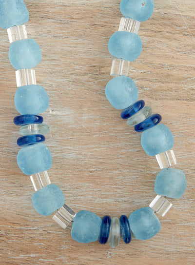 Cape Coast Upcycled Glass Necklace
