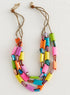 Tropical Tile Necklace and Earrings Set