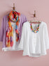 Block Island Cotton Gauze Shirt Jacket