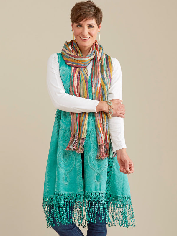 Cascade Crochet Vest