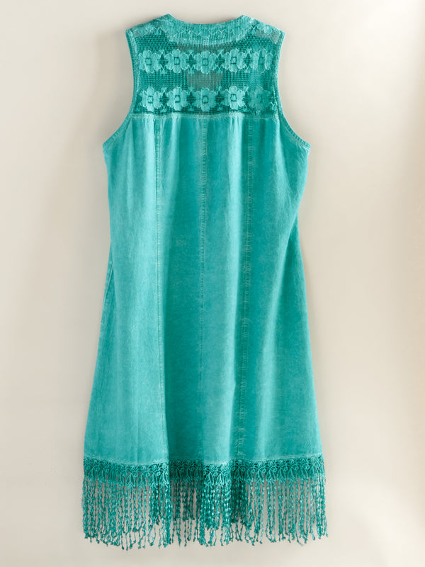 Cascade Crochet Vest