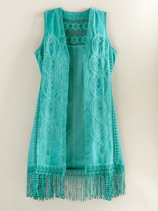 Cascade Crochet Vest