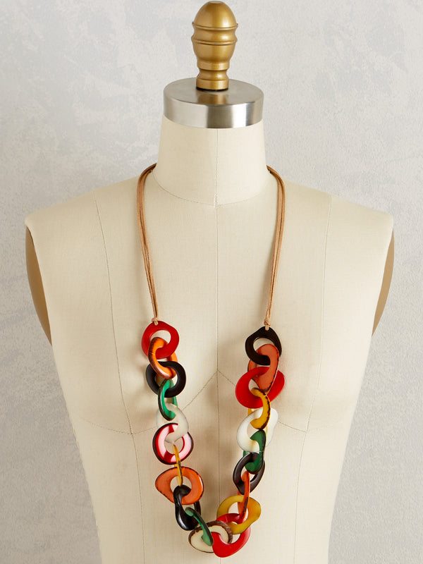 Tagua Fiesta Necklace