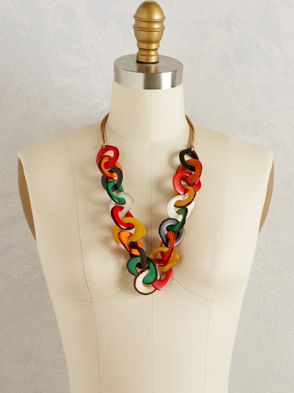 Tagua Fiesta Necklace