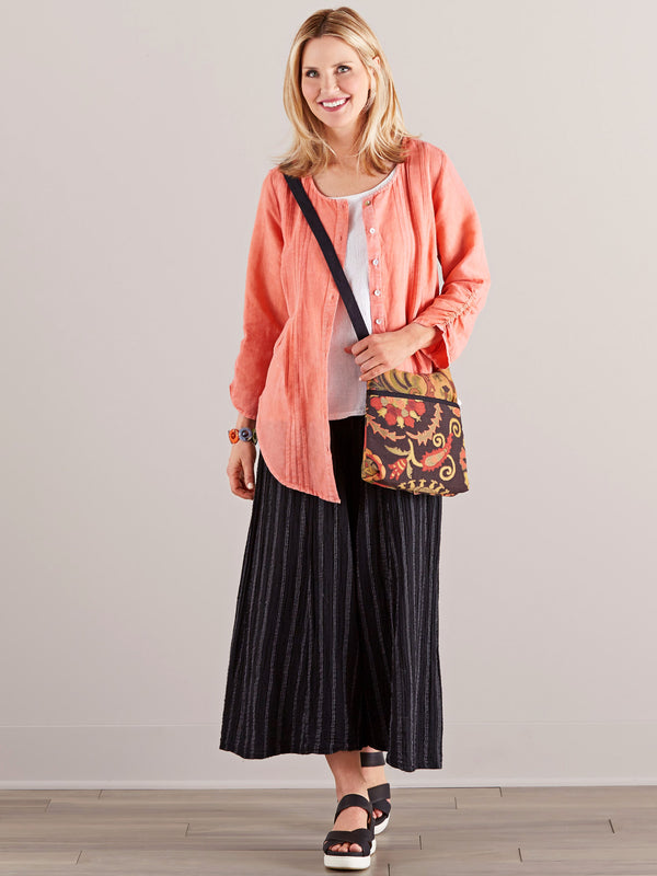 Neat as a Pintuck Tunic FINAL SALE (No Returns)
