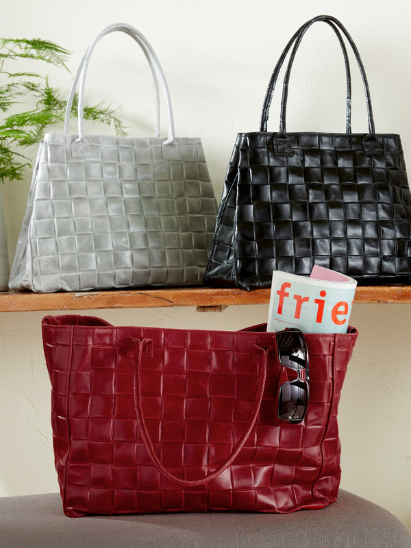 Italian Cobblestone Leather Bag